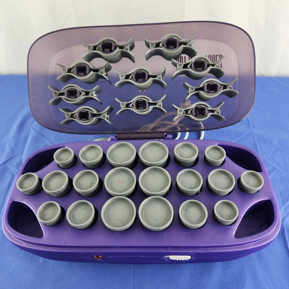 Hot Shot Tools Helen of Troy Hairsetter 20  Hot Rollers w/Clips S510352